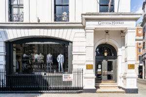 British luxury menswear retailer Gieves and Hawkes is up for sale, with liquidators keen to attract prospective buyers for the 250-year-old Savile Row brand.