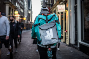 Agreement for riders in the self-employed delivery sector provides an innovative blueprint for the future of work, says the GMB and Deliveroo