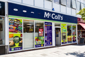 Wm Morrison Supermarkets has said that it will close 132 lossmaking McColl’s convenience stores that it bought this year, putting about 1,300 jobs at risk.