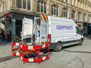 Openreach is to limit its investment in the rollout of ultrafast fibre broadband as BT pushes forward with an intense cost-cutting scheme.