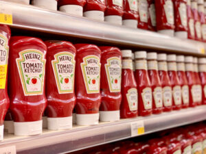 Heinz signature tomato ketchup soars in price by 53 per cent as research reveals millions are switching to supermarket 'own label' as cost of living crisis bites