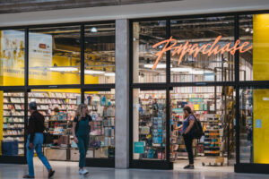 Tesco has acquired the Paperchase brand out of administration in a deal that puts the future of 106 stores and 820 jobs at the gift and stationery retailer at risk.