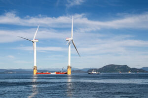 Floating windfarm