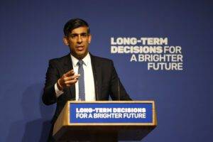 Rishi Sunak has said the UK “shouldn’t be in a rush to regulate” the development of artificial intelligence (AI) despite a dossier of potential dangers laid out by the government.