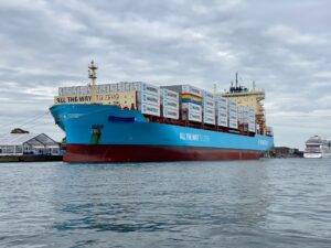 Danish shipping company Maersk has said it is pausing all journeys through the Red Sea.