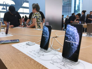 Robust demand for the latest iPhone propelled Apple’s quarterly sales and profit to record levels even as the technology group grappled with supply chain issues during the key holiday trading period.