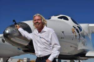 Richard Branson takes giant step in backing technology start-ups